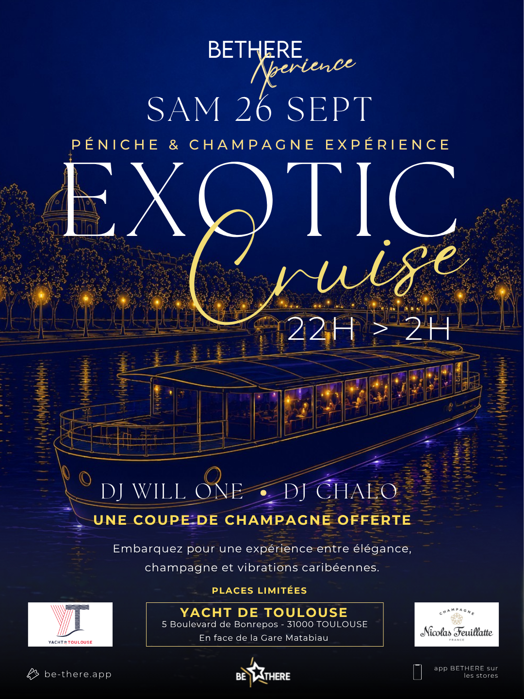 EXOTIC CRUISE - Champagne Experience