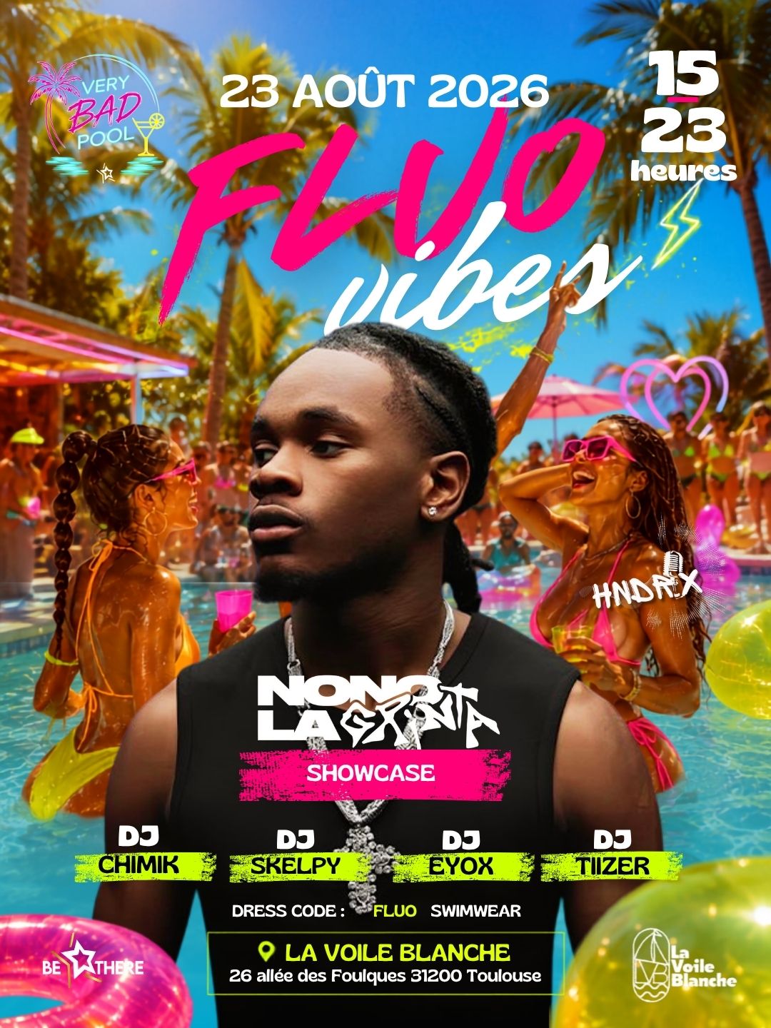 FLUO VIBES - VERY BAD POOL