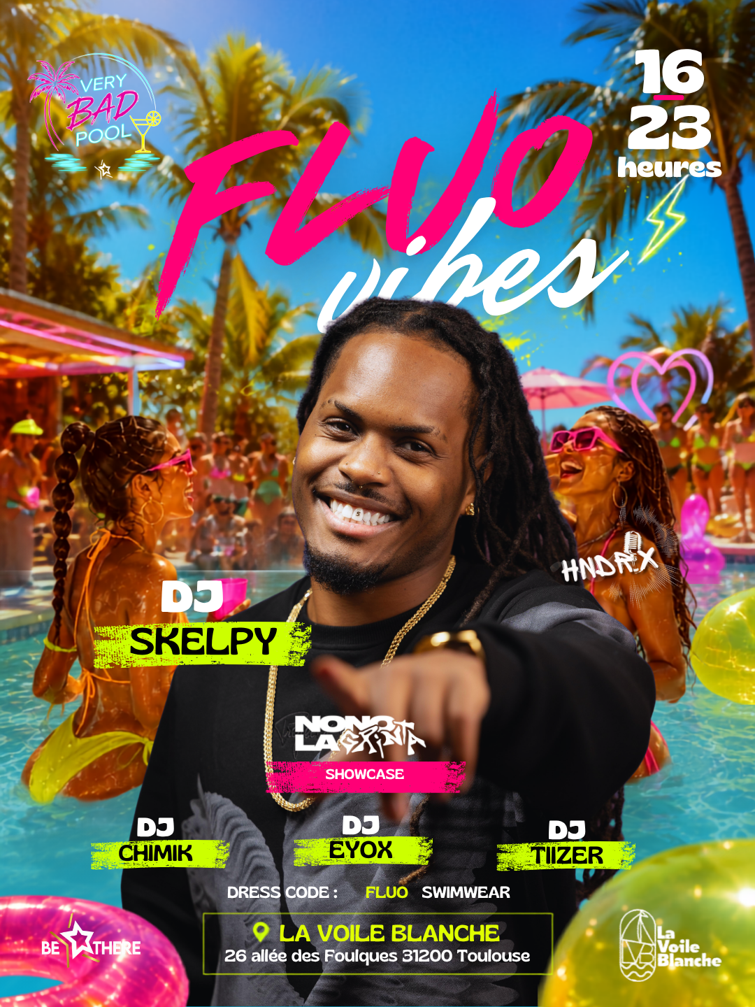 FLUO VIBES - VERY BAD POOL