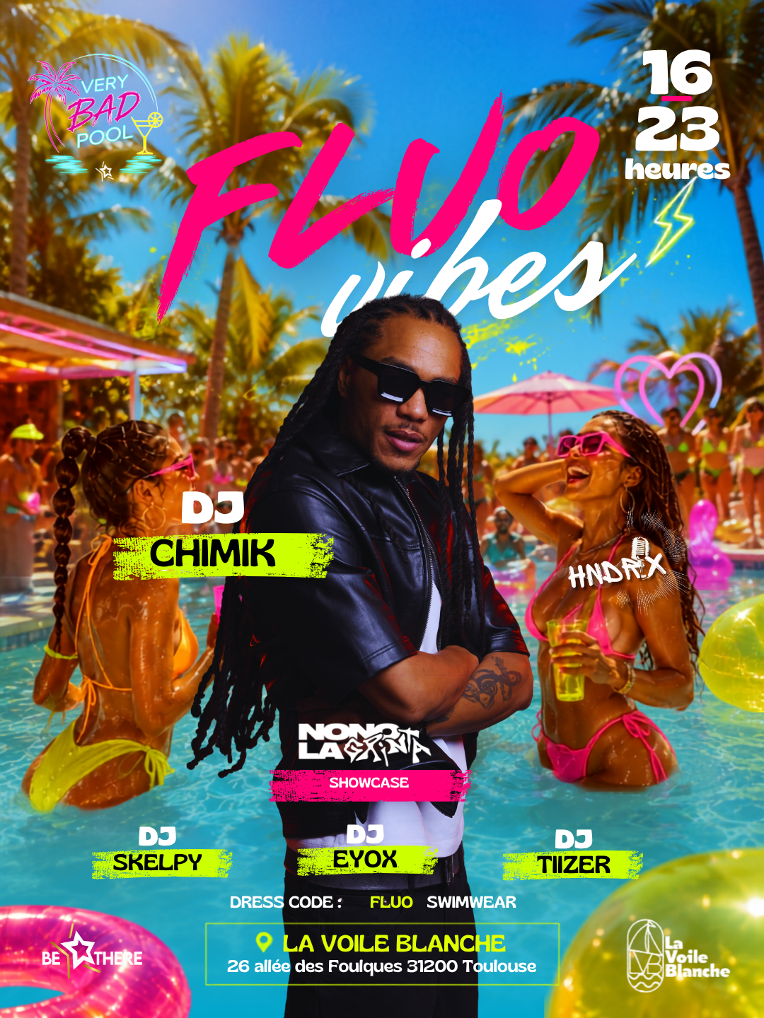 FLUO VIBES - VERY BAD POOL