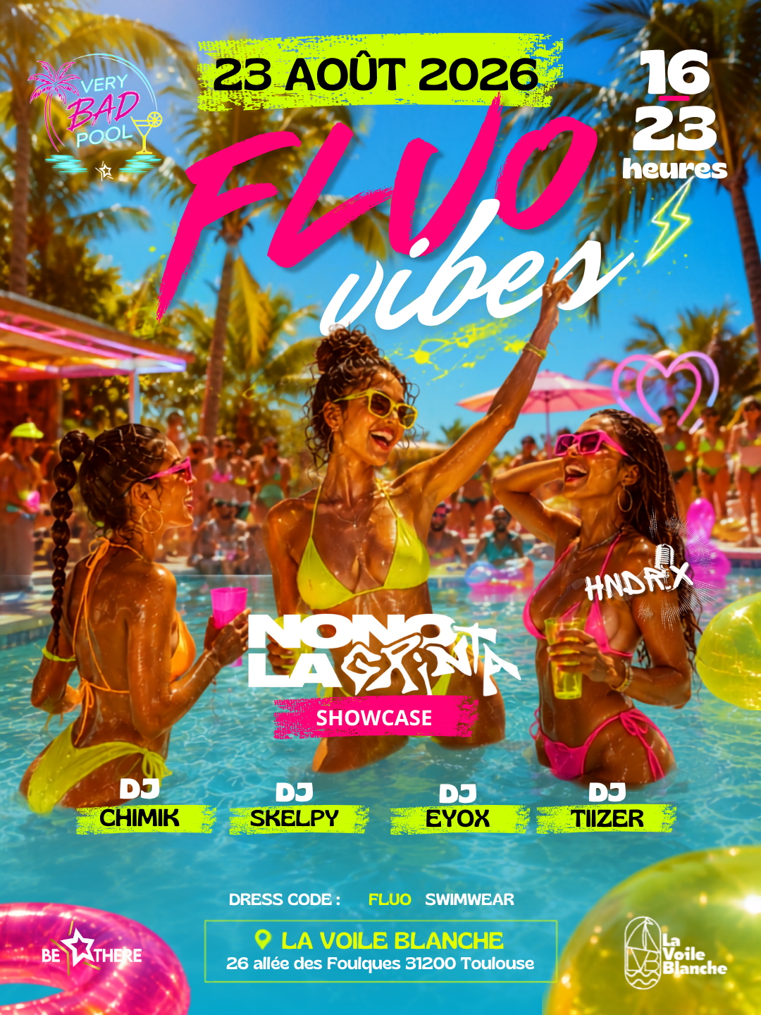 FLUO VIBES - VERY BAD POOL
