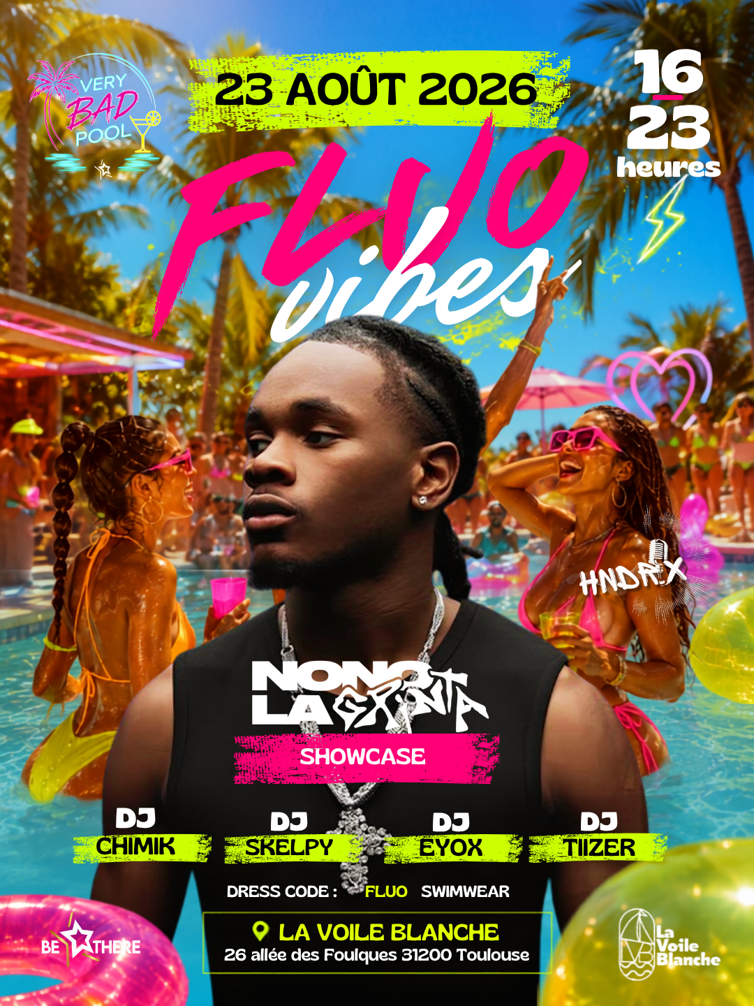 FLUO VIBES - VERY BAD POOL
