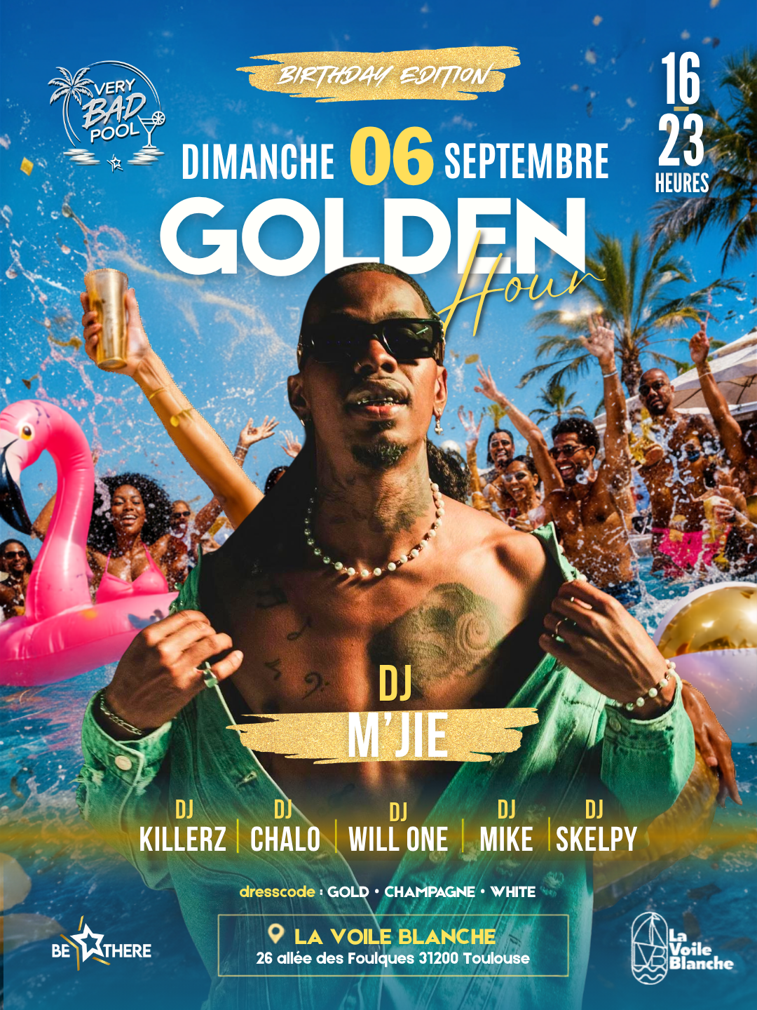 GOLDEN HOUR EDITION BIRTHDAY - VERY BAD POOL