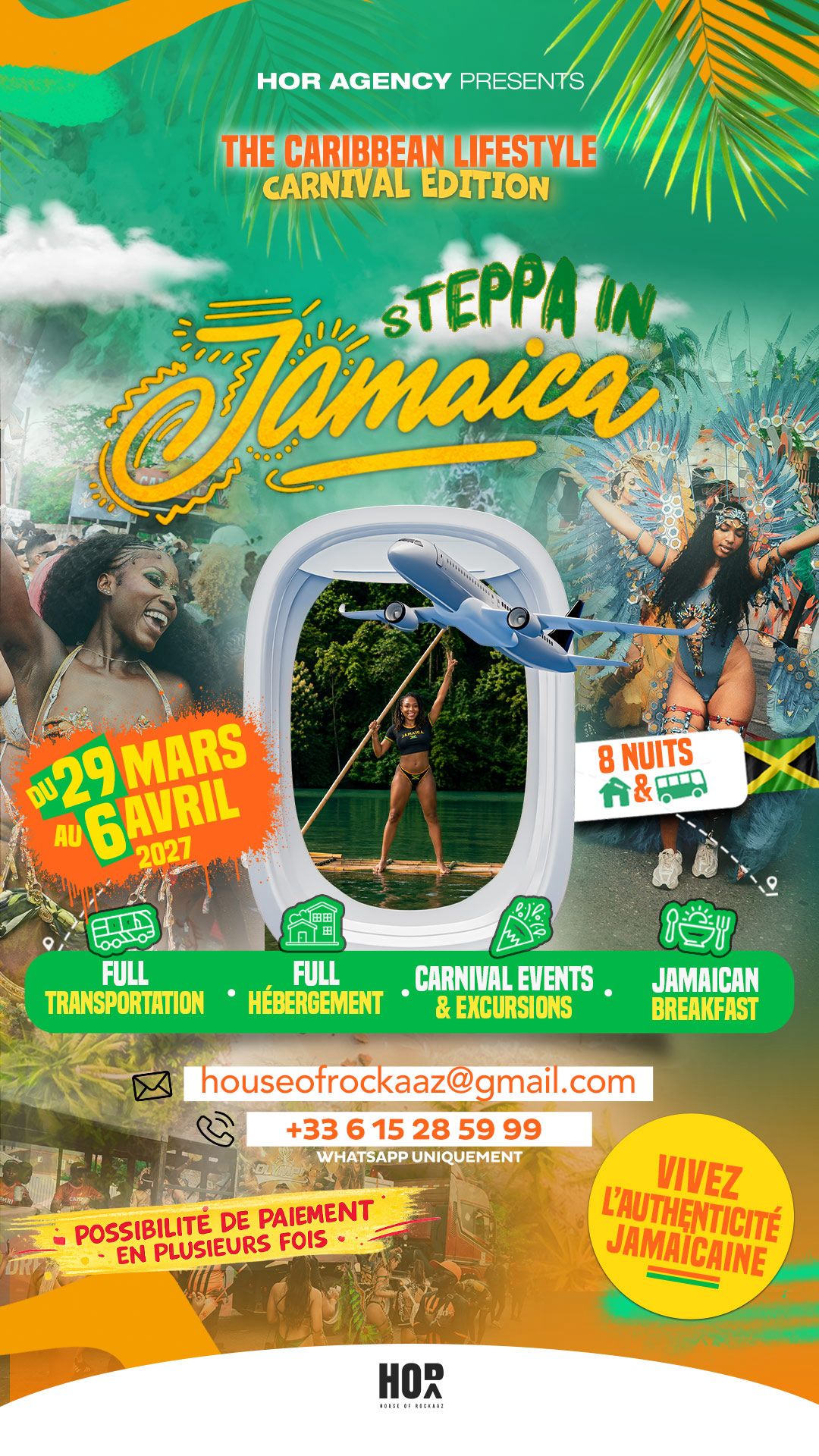 STEPPA IN JAMAICA avec HOUSE OF ROCKAAZ