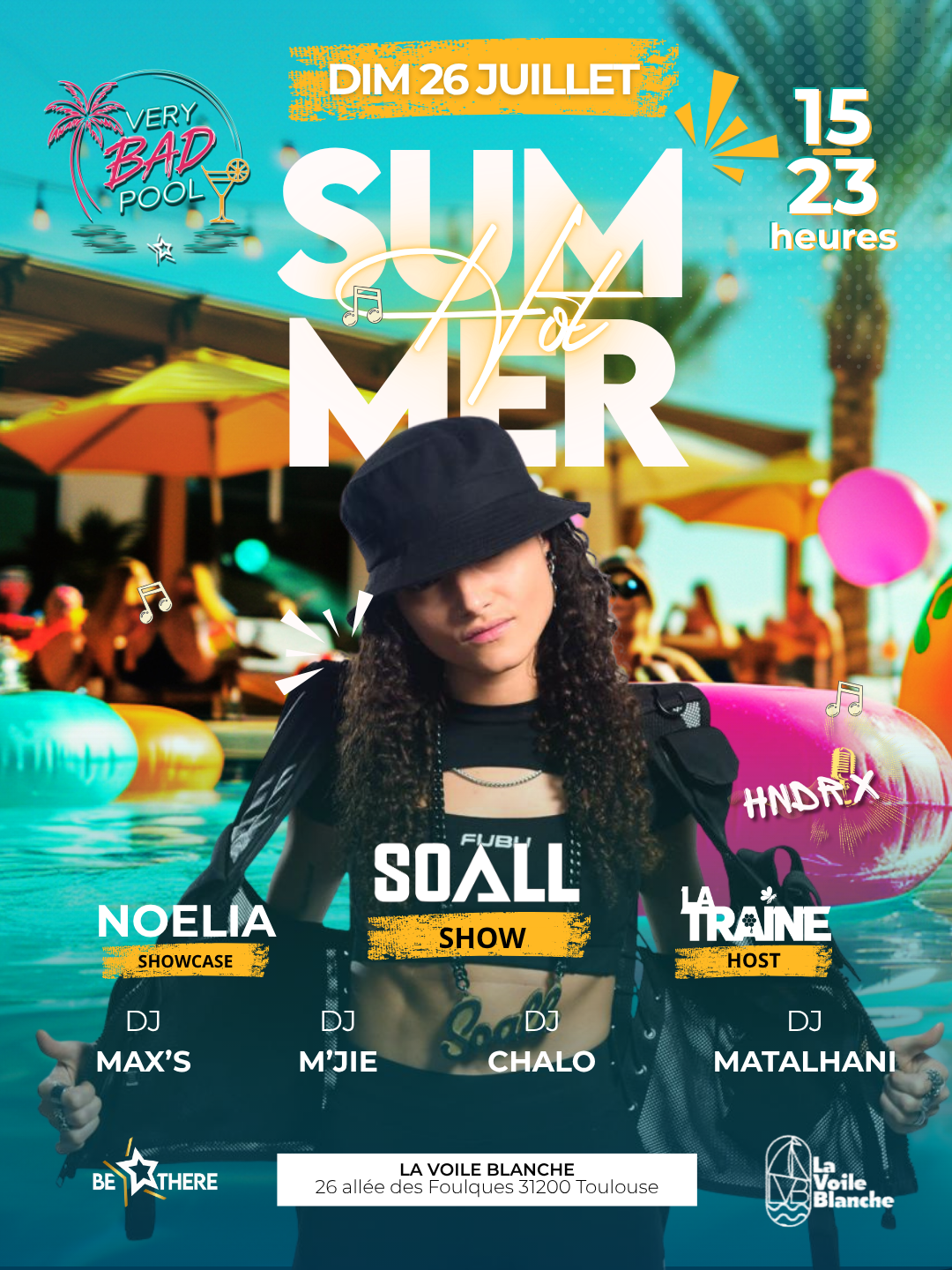 VERY BAD POOL ED. HOT SUMMER