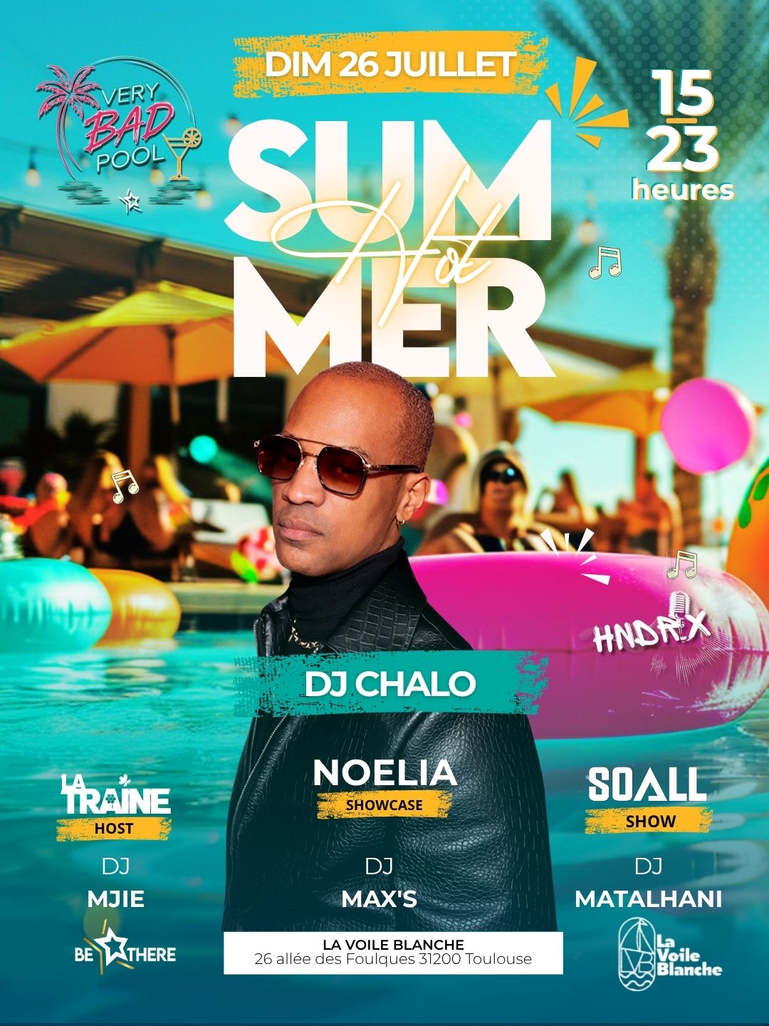 VERY BAD POOL ED. HOT SUMMER