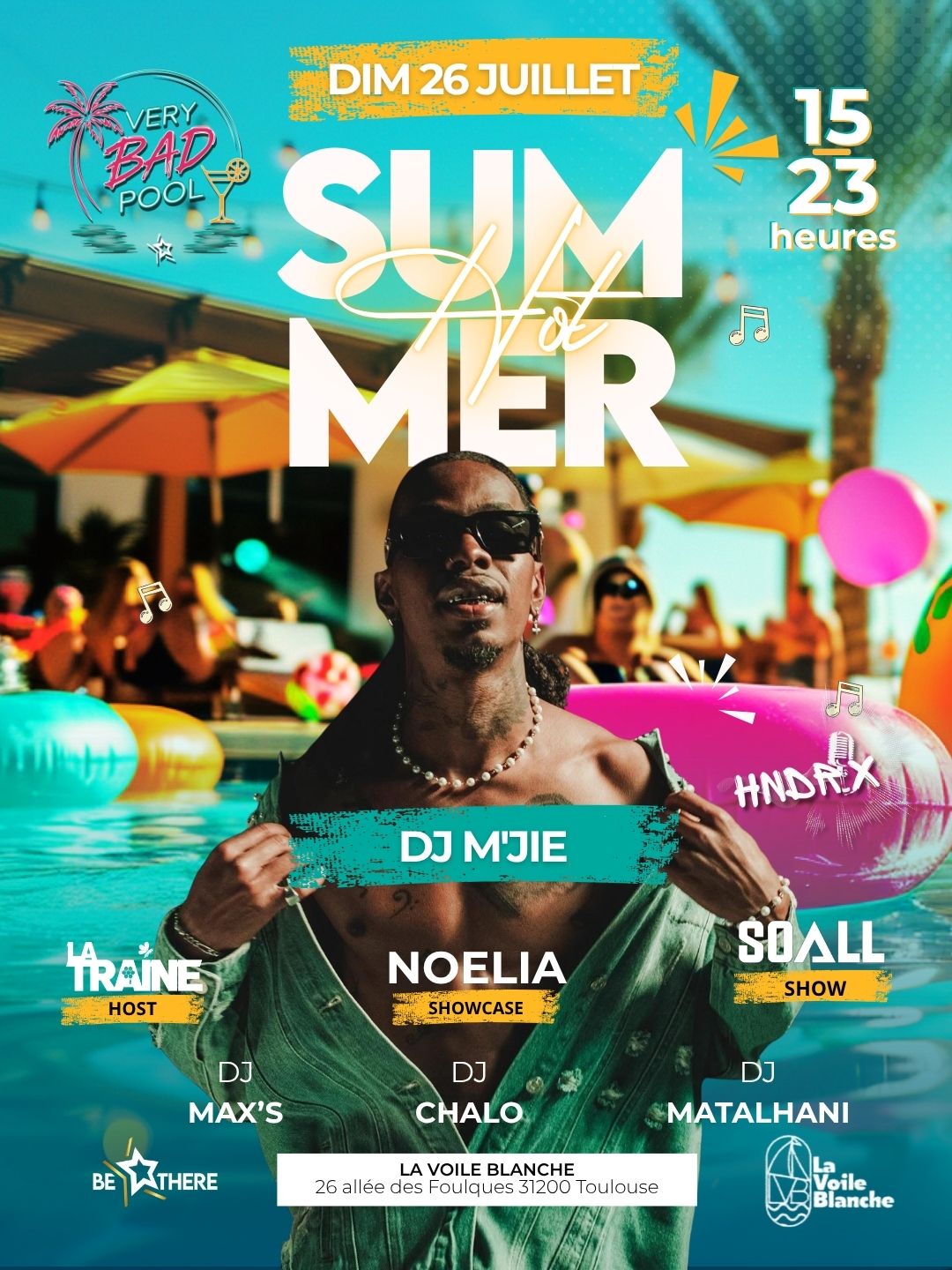 VERY BAD POOL ED. HOT SUMMER